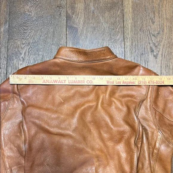 Hondo Huntley (Curated) Cafe Racer Thick Leather Jacket - Picture 11 of 13